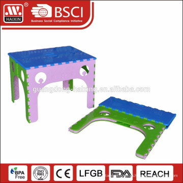 plástico mini plegable mesa de exterior interior